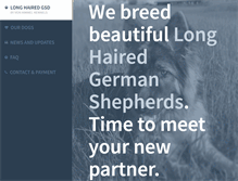 Tablet Screenshot of longhairedgsd.com